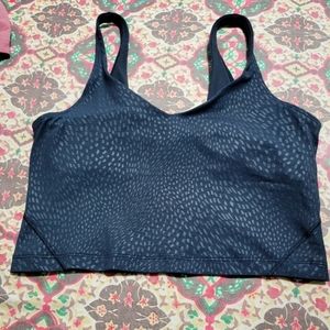 Lululemon Align Tank Top- Size 10 Black and Silver